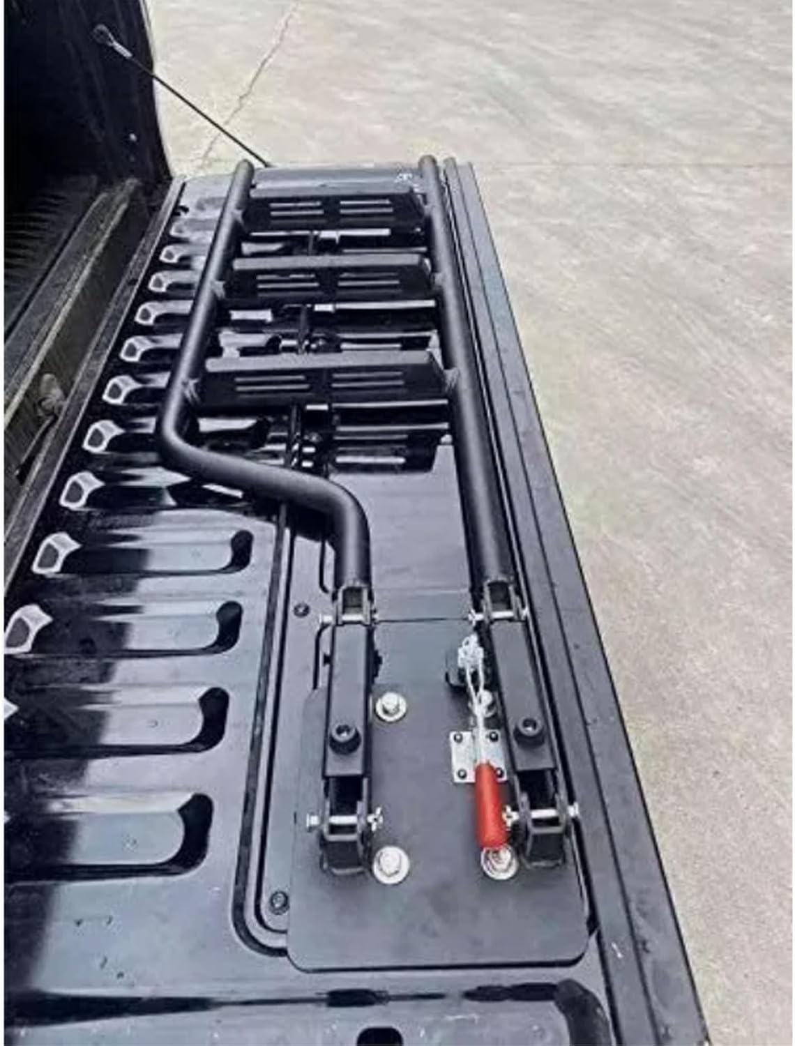 Tailgate Ladder Fits for Ford Everest 2022 2023 2024 Folding Tailgate Step Ladder Truck Bed Ladder for Pickup Truck Accessories