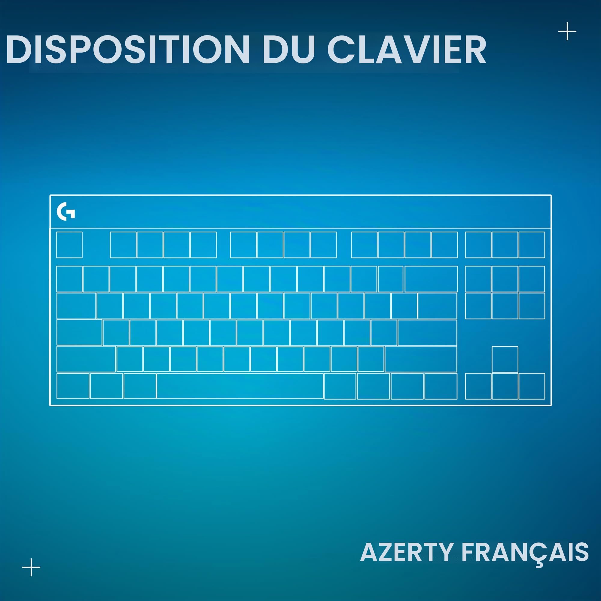 Logitech G G316 X 98, Clavier Gaming