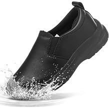 Womens Non-Slip Work Shoes Suitable for Catering Staff, Crew, Medical Staff, Waterproof, Lightweight and Comfortable