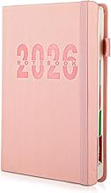 2026 Diary, School Diary, 2026 Daily Planner, One Page Per Day Planner, Soft Cover, 80 g Thick Anti-Ink Paper - For Study, Work and Daily Life