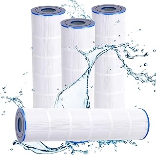 PELLUCID Pool Filter Compatible with Jandy CL340, CV340, PJAN85, Ultral-A8, Unicel C-7459, Filbur FC-6405, Filbur FC-0800, A0557900, R0554500, 4X85 sq.ft Filter Cartridge 4 Pack