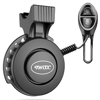 KEWAYO TTT-liffee Plastic Loud Electric Bicycle Horn and Alarm (Black)