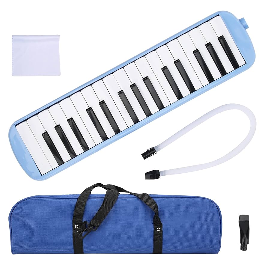 Talk Box YueYueZou 32 Key Melodica Instrument With Mouthpiece Air Piano Vocal Steamer For Singers