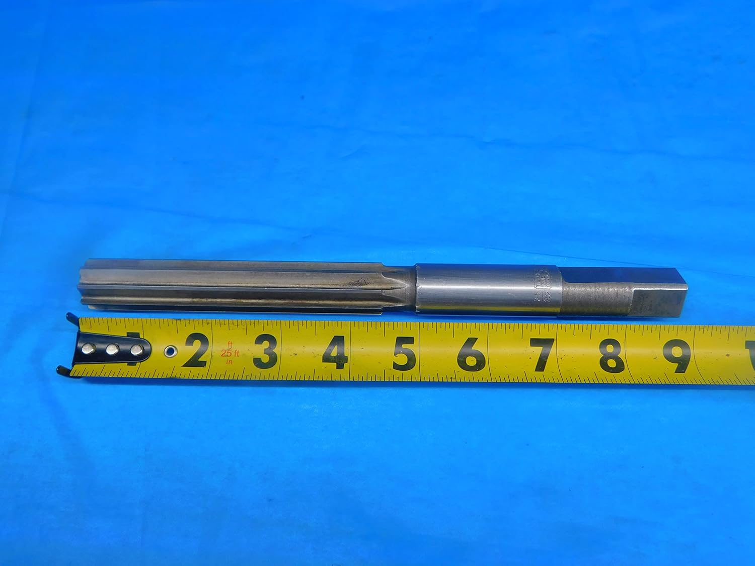 USA Made 25/32 O.D. HSS Chucking Reamer .780" Shank 8 Flute 8 7/8 OAL .78125 - AR8031AN2