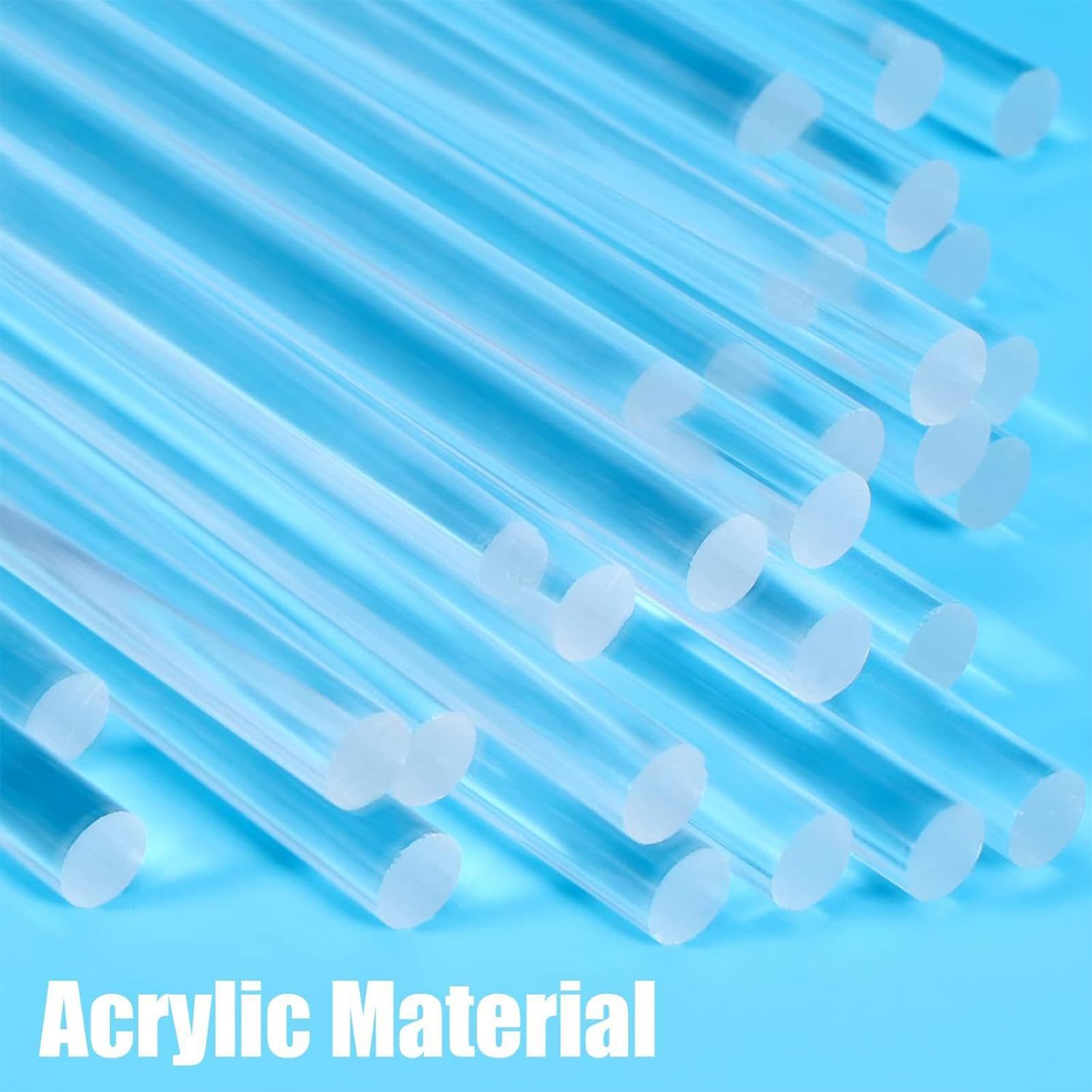 Acryl Pflanzenstützen Set - Elegante Stützstangen Für Kletterpflanzen Innen & Außen