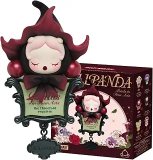 【POP MART 公式ストア】SKULLPANDA Petals in Four Acts シリーズ マグネット 【1ピース】 skullpanda スカルパンダ すかるぱんだ ポップマート ブラインドボックス おもちゃ ガチャガチャ ギフト 推し活 ポプマ 正規品