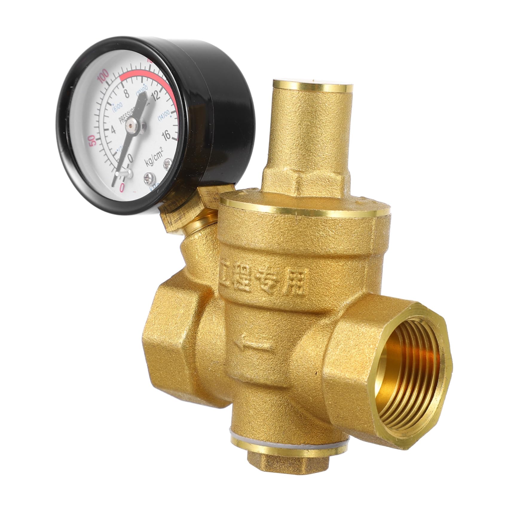 Wasserdruckregler mit Manometer Dn20 3/4 Zoll Kupfer Kunststoff