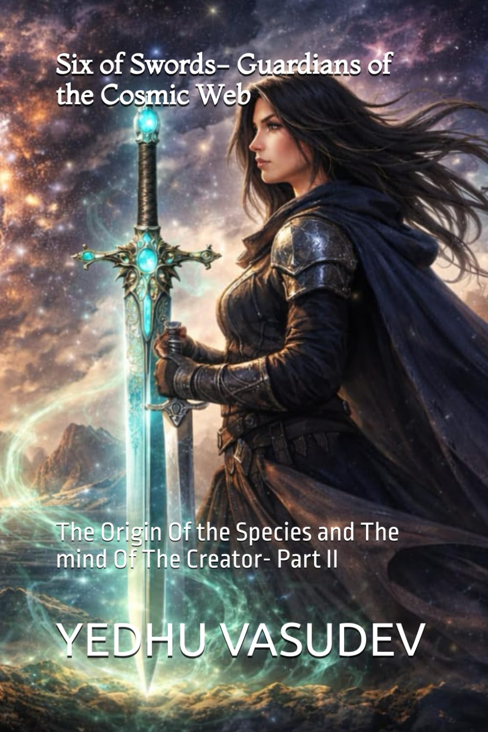 Six of Swords- Guardians of the Universe (Six of Swords- Guardians of the Cosmic Web)