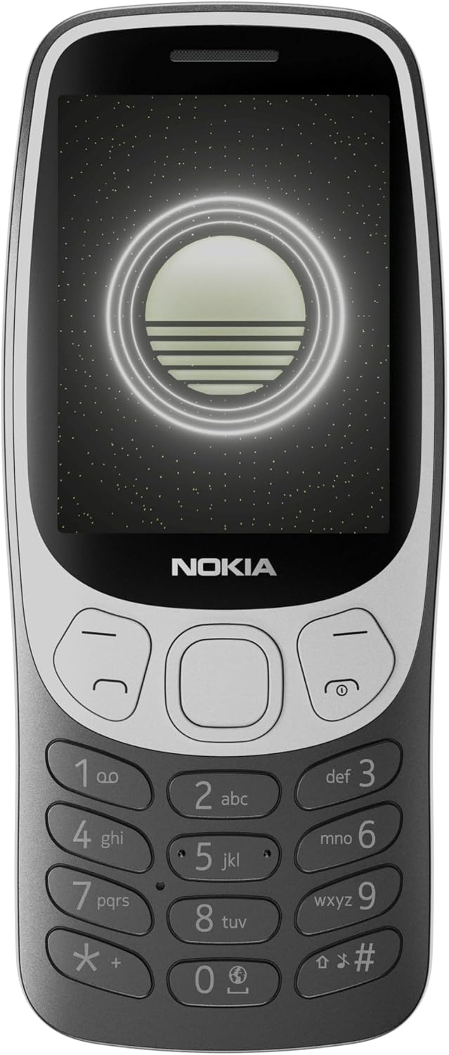 Nokia 3210 (2024) - 4G, Volte, 2,4", 2Mp, 64Mb/128Mb Grunge, W129274916 (2,4, 2Mp, 64Mb/128Mb Grunge Black)