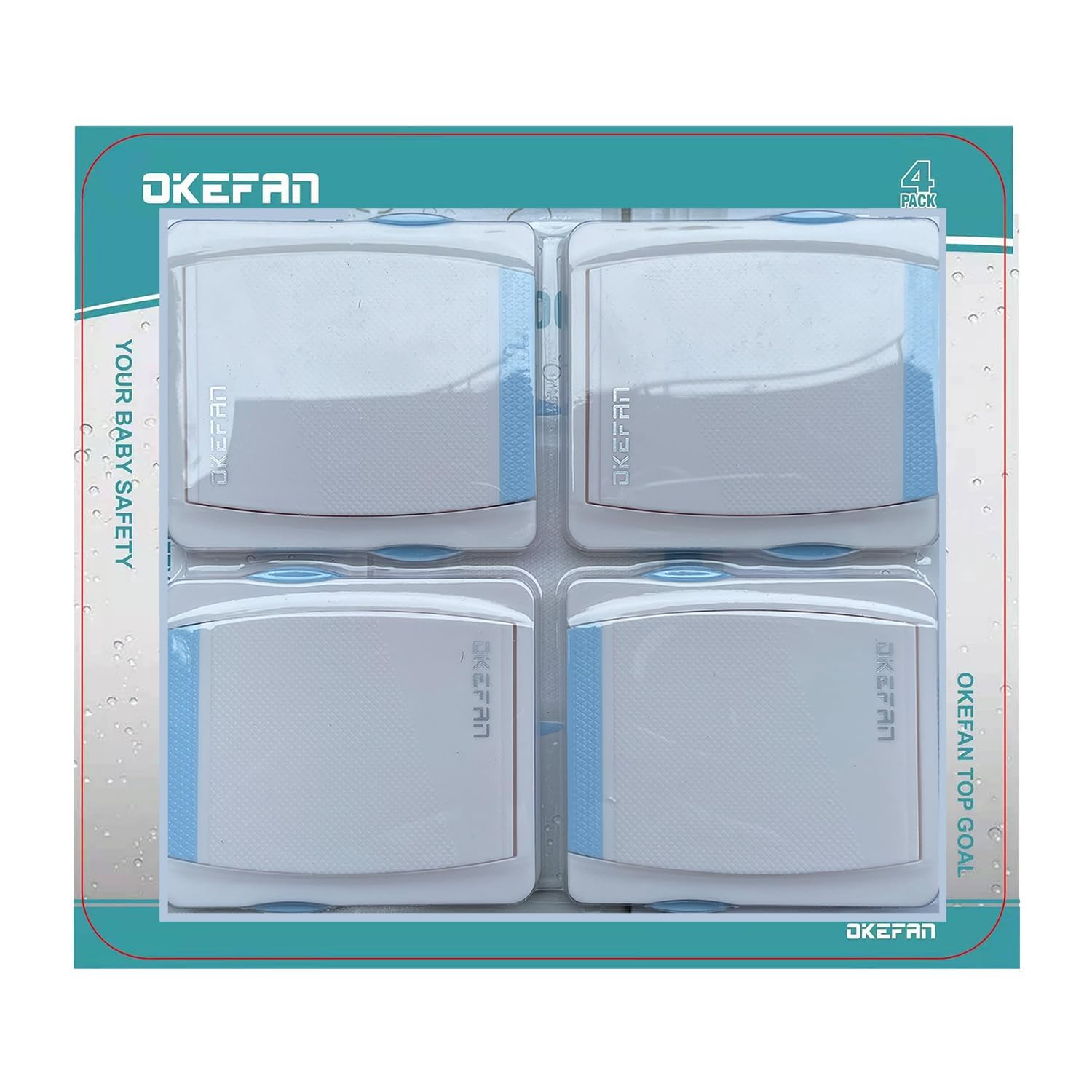 Niño seguridad cerraduras Â © - Pack de 6 Longitud ajustable versátil Gabinete Cerraduras. Bebé Seguridad Cerraduras se puede utilizar como armario, cajón Lock, en armarios, refrigeradores, aparatos, asientos de inodoros, etc. Esencial bebé Proofing herra