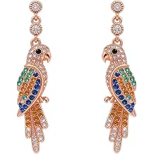 Colorful Parrot Earrings for Women Exotic Bird Jewelry Fashion Accessories