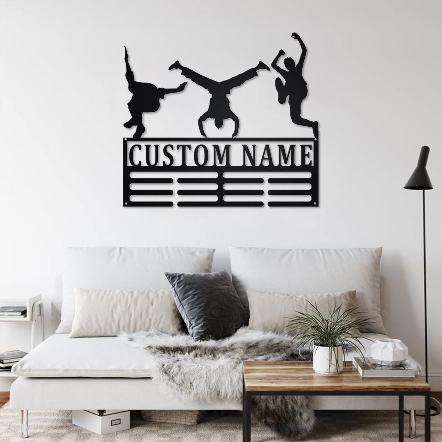 Custom Parkour Achievement Holder LED Light, Personalized Parkour Player Name Achievement Hanger, Parkour Achievement Display Awards Sign, Custom Parkour Sign
