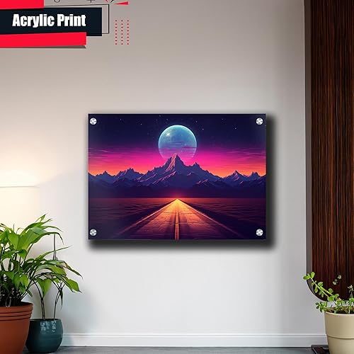 Miniatura 4 de Unique Synthwave Style Retro Art, 80s style art, framed poster print, guest room art, cool living room art, poster Wall Art, poster Prints