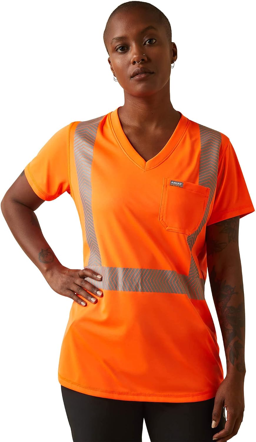 ARIAT Women's Rebar Hi-Vis Ansi T-Shirt Plus - 10043642-Pls