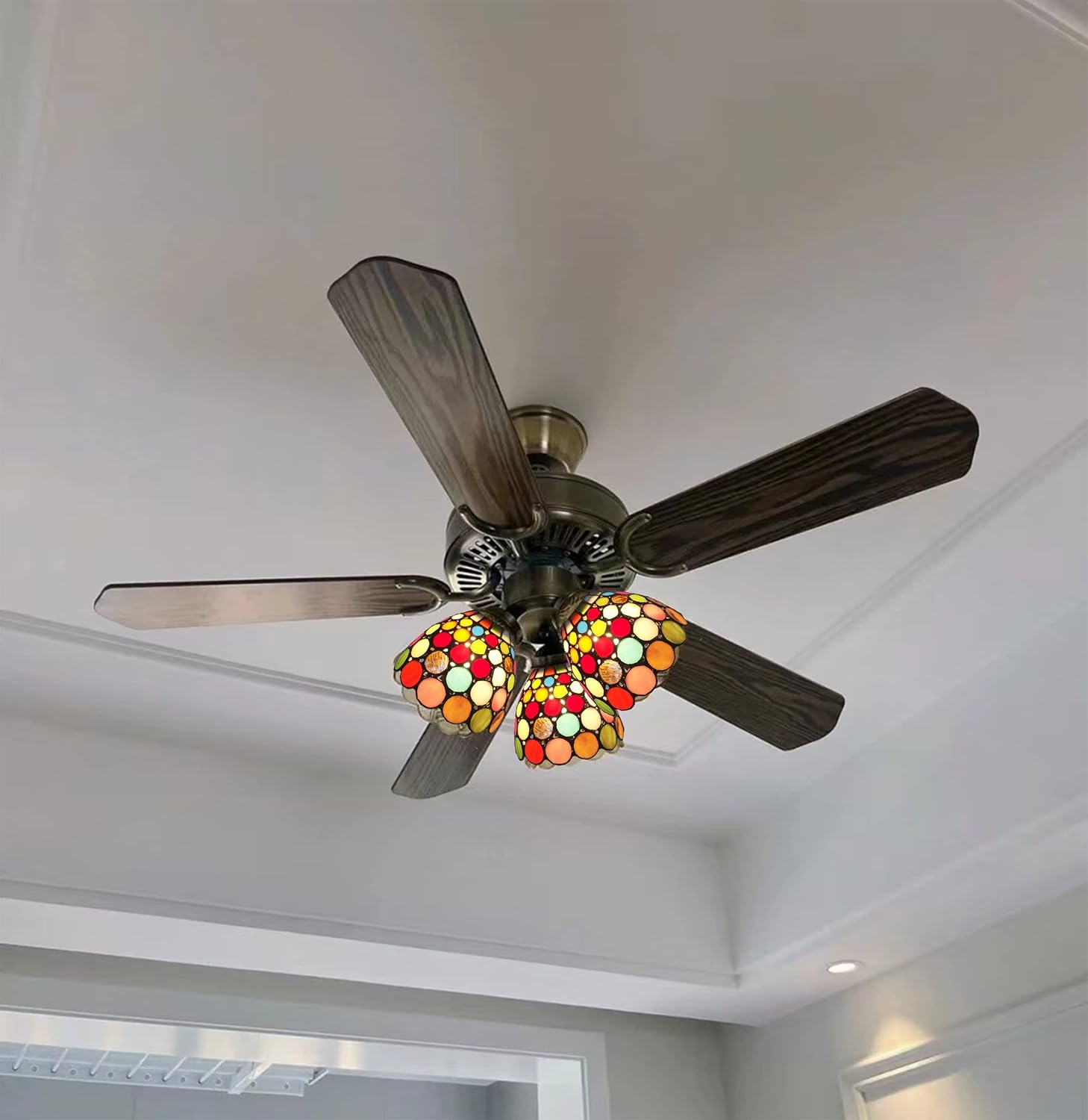 HMJ80021-Tiffany lamp Shade-Church Glass Shade