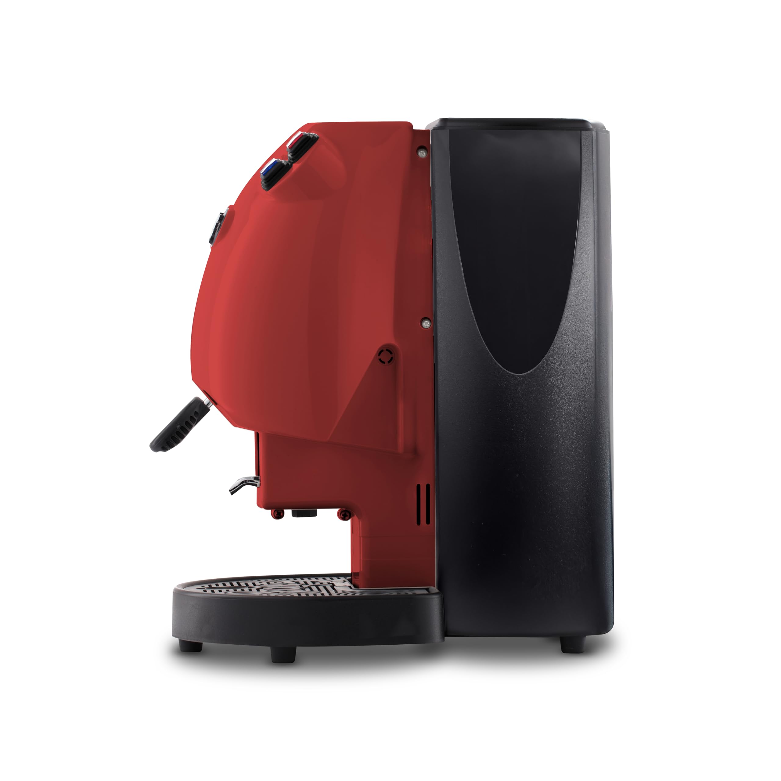 Didiesse Frog Revolution Kaffeemaschine für Pads, 650 W, Rot, Vollrot