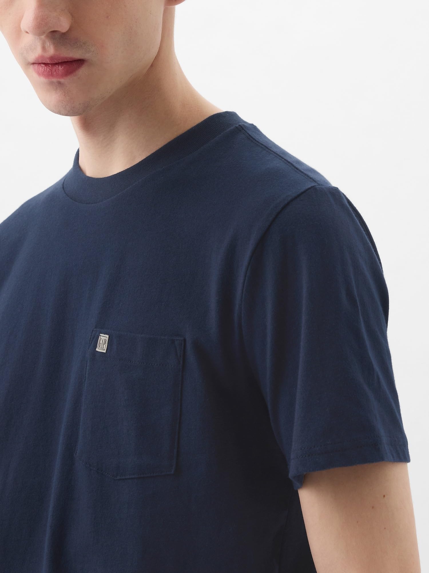 GAP Pocket Tee Maglietta Tascabile Uomo (Pacco da 1)