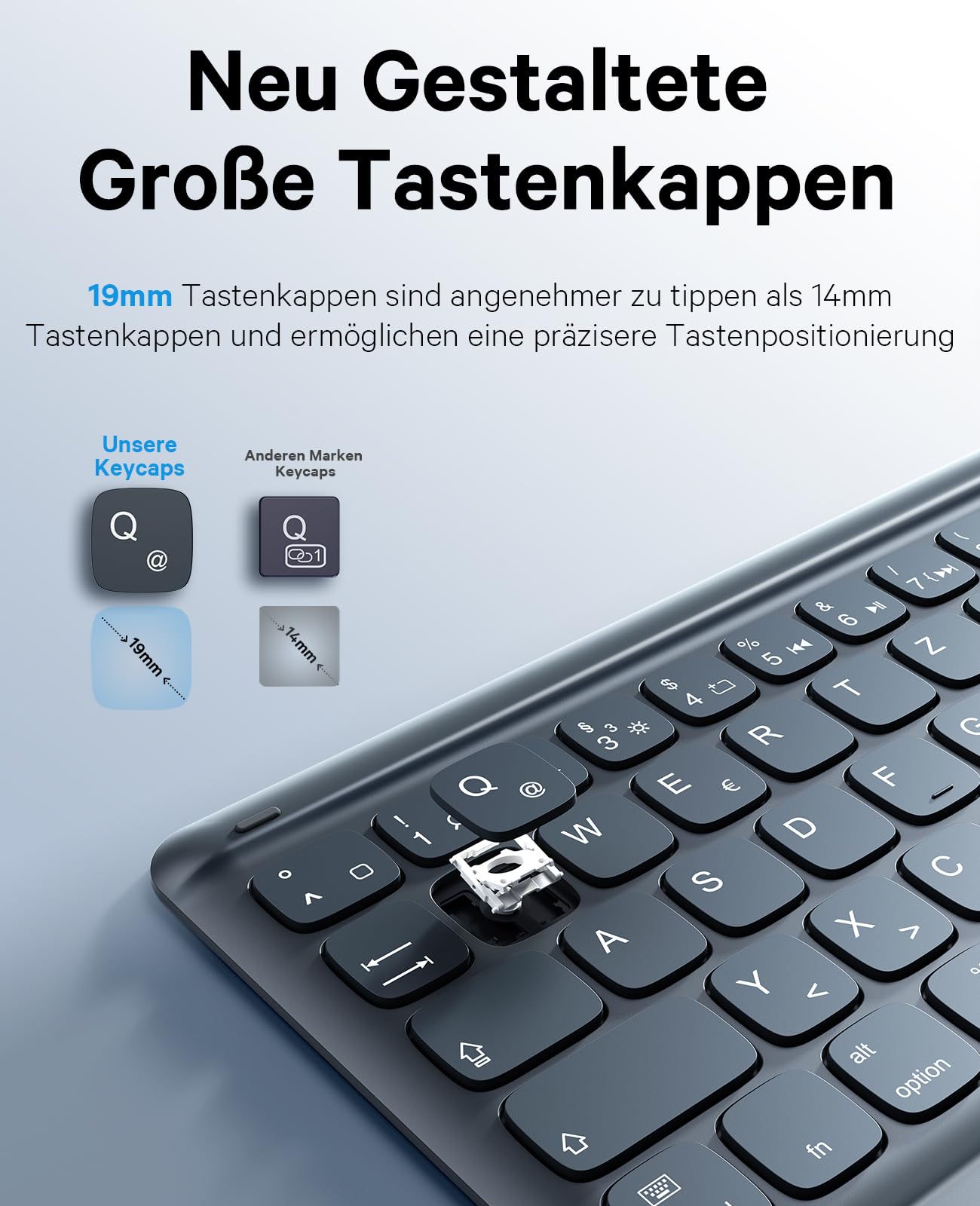 ROOFEI iPad Air 11 /Air 5 /Air 4/Pro 11 Hülle it Tastatur
