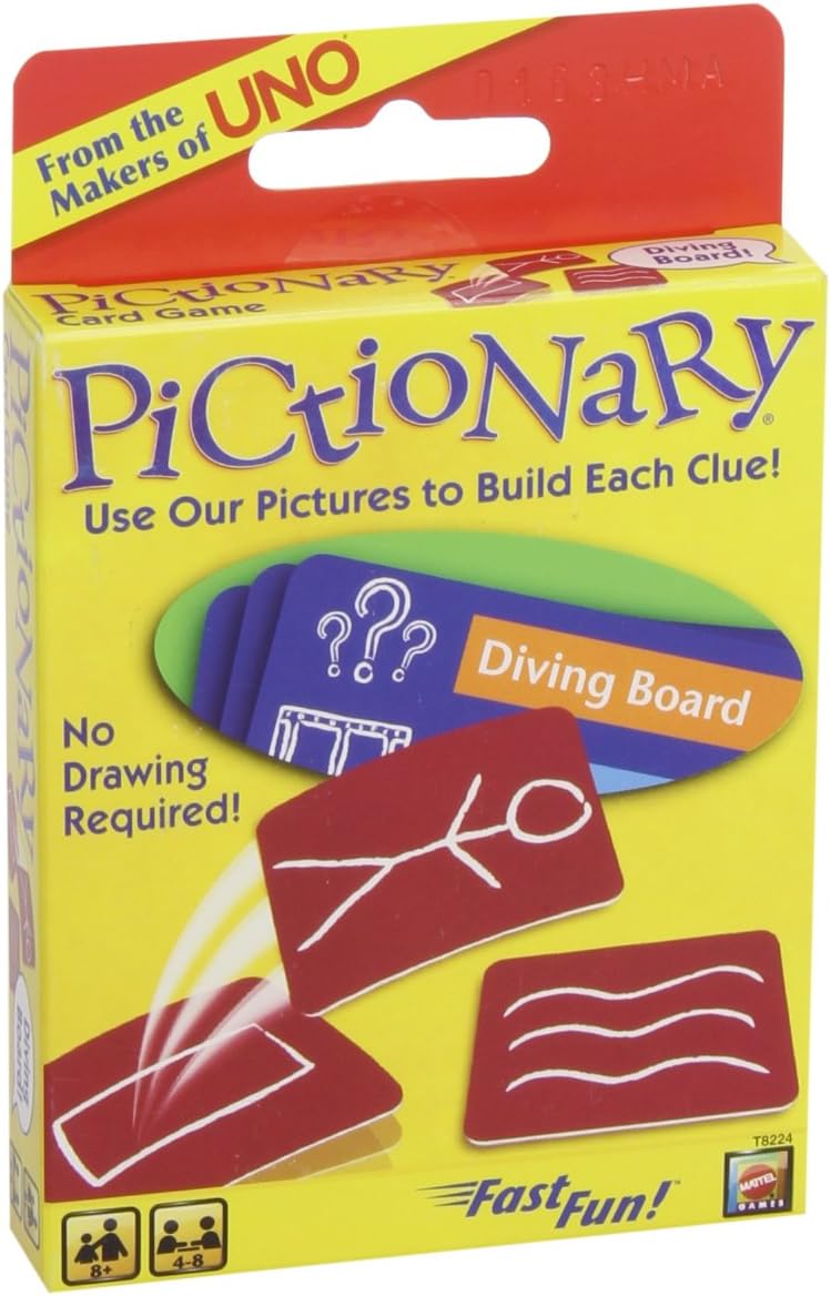 Mattel Pictionary Card Game