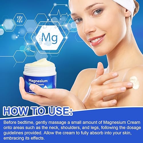 Miniatura 7 de Aceite de Magnesio para Pies, Crema Tópica de Magnesio, Alta Concentración Genuina Zechstein