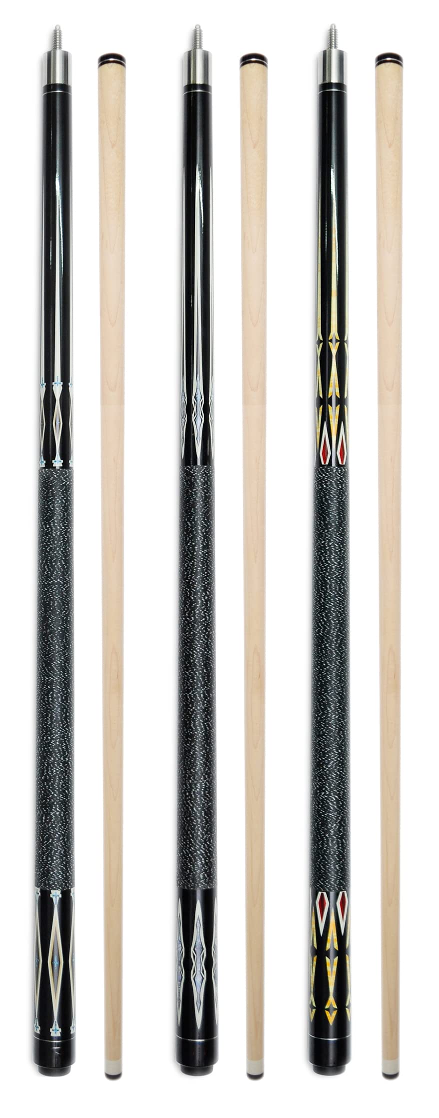 Pool Cue Sticks HAN'S DELTA Pool Cue Set - 3 Pack 58