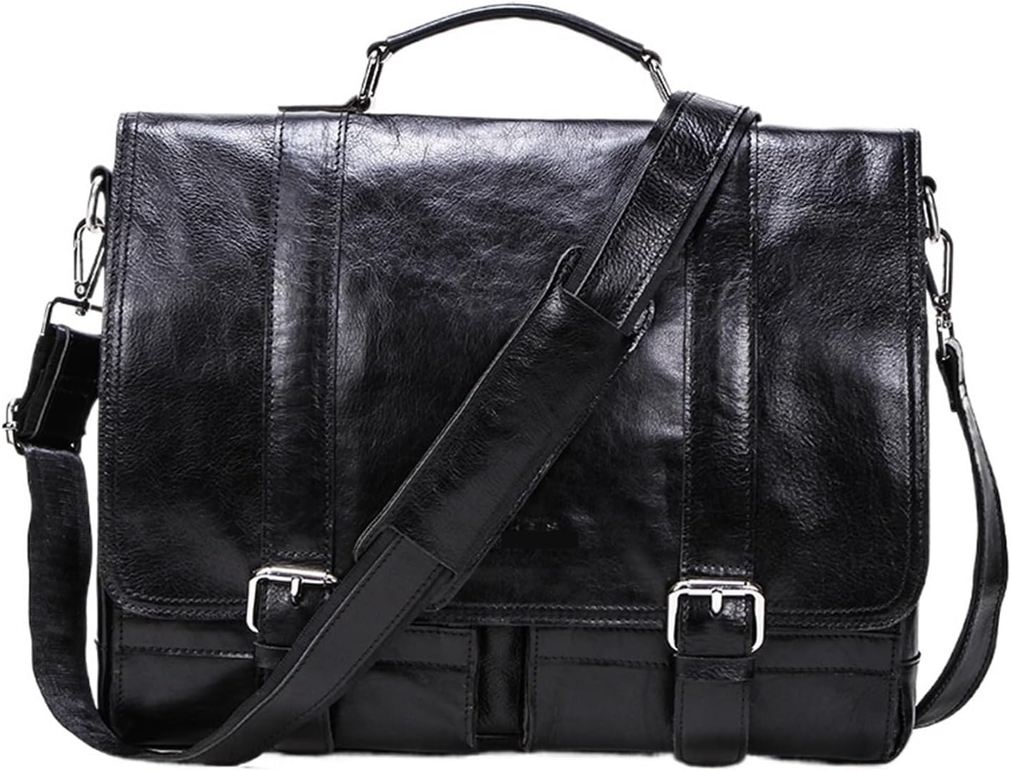 Compatible For Briefcase Business Handbag Laptop Casual Large Shoulder Bag Vintage Messenger Bags Bolsas