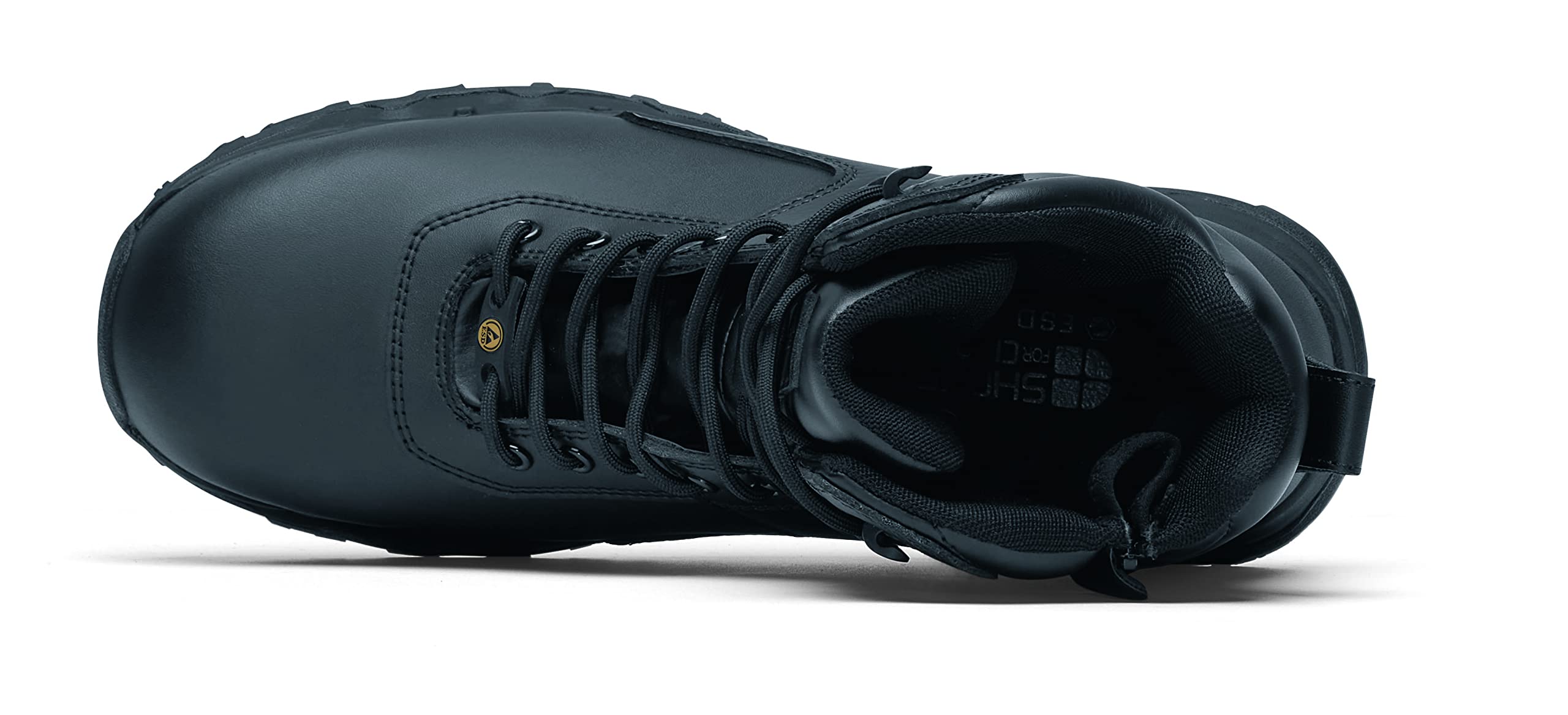 Shoes for Crews Guard High, Chaussures de sécurité certifiées CE S3 HRO WR SRC, Bottes de travail unisexes avec semelle extérieure antidérapante, Chaussures sûres hydrofuges pour hommes et femmes