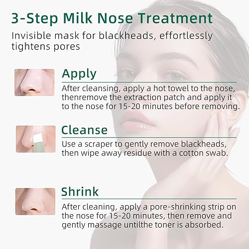 Miniatura 6 de Removedor de puntos negros de nariz de silicona, espátula facial para limpieza profunda, eliminación de cabeza negra. Depurador de piel suave y