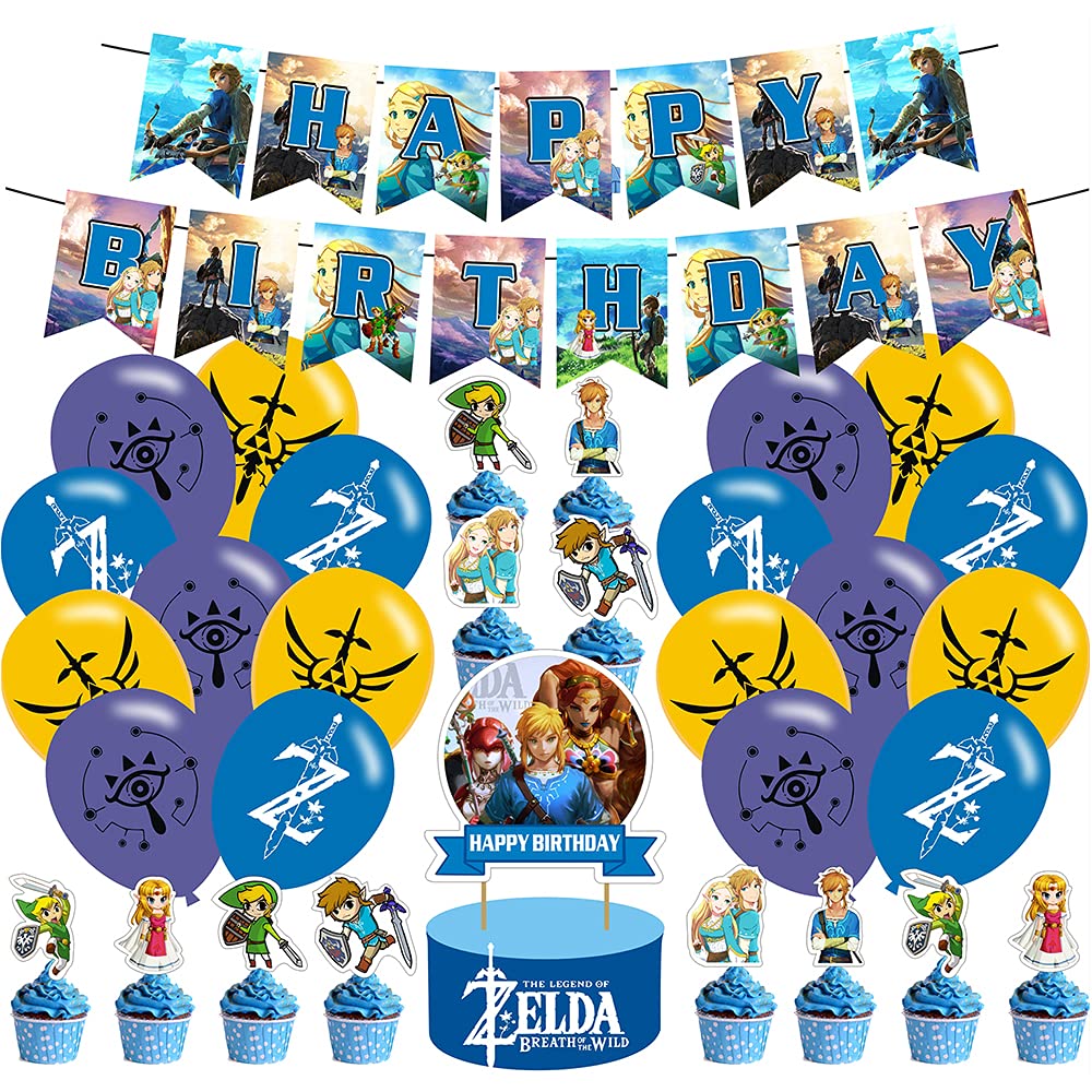 Buy The Legend of Zelda Party Supplies for Birthday Party The Legend of
