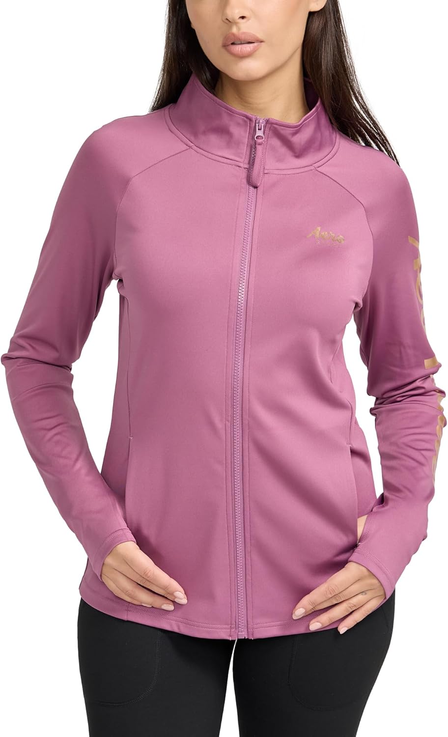 AEROPOSTALE Womens Performance Zip Up Track Jacket