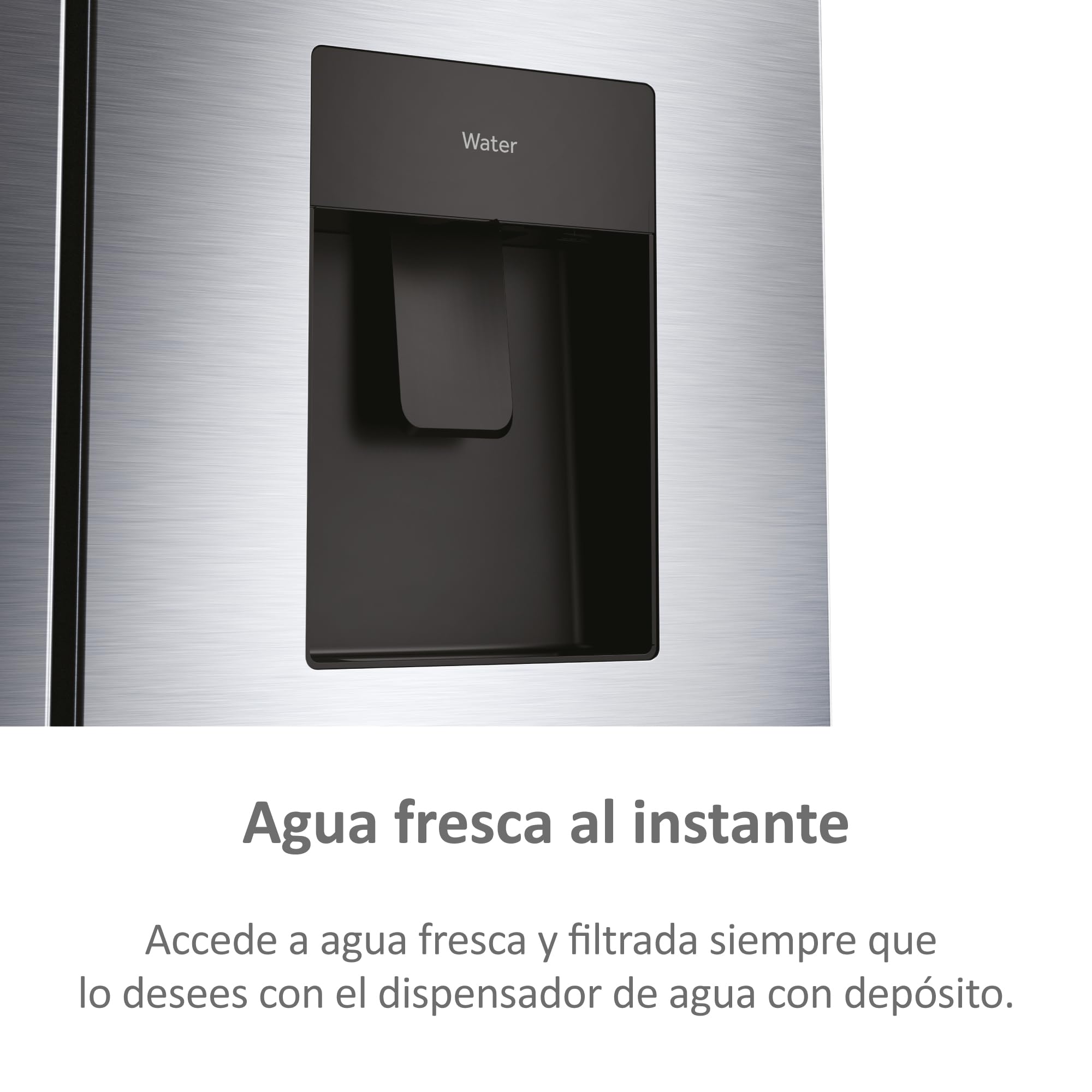 Haier French Door HFR5719EWMG Réfrigérateur/Congélateur/Total No Frost/Easy Access Tiroirs de congélation économise jusqu'à 30% d'énergie / 70 cm de large/MyZonePlus Distributeur d'eau avec