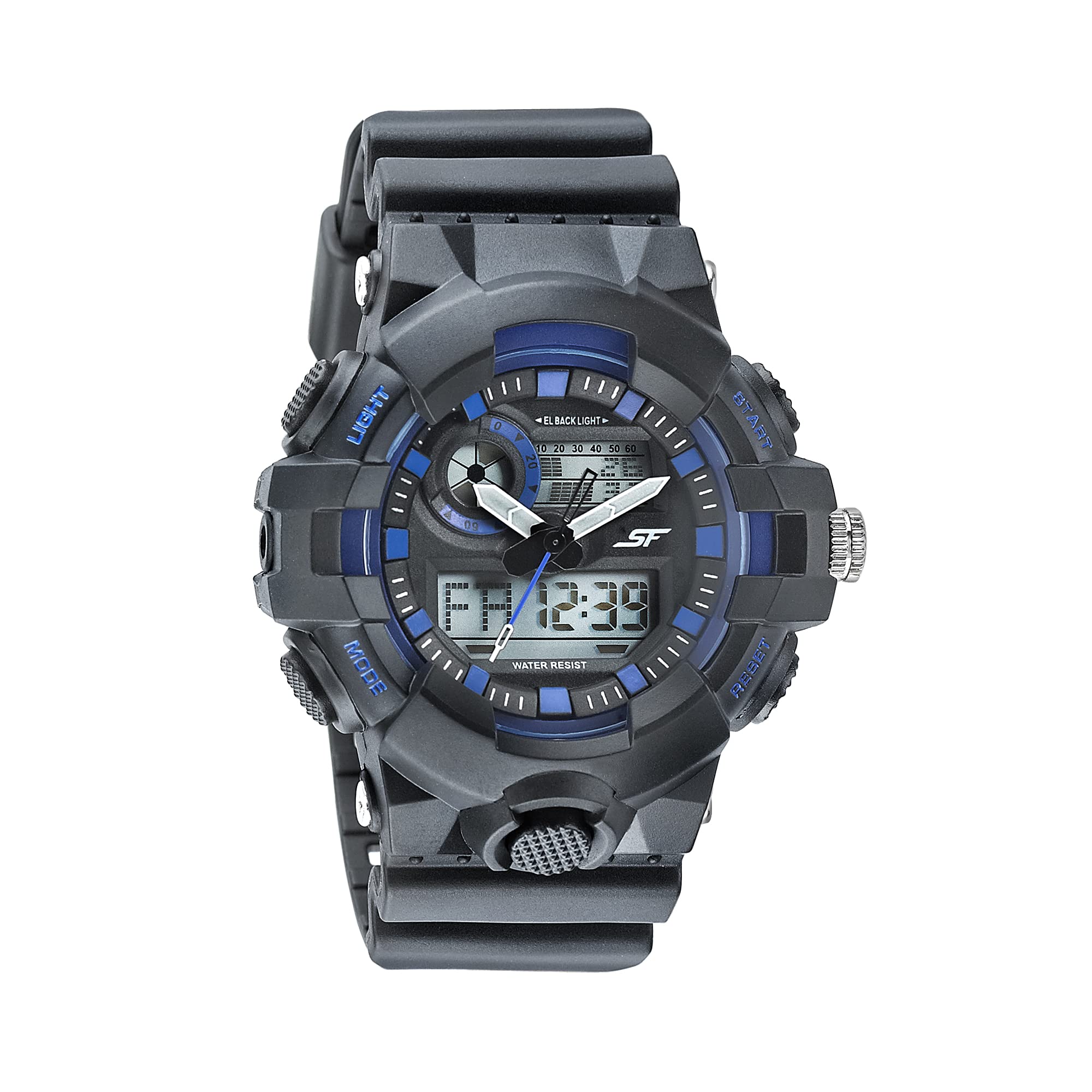 SF Hustler Analog-Digital Grey Round Dial Mens Sport Watch-77117PP05W (B0932KGY2F) Amazon Price History, Amazon Price Tracker