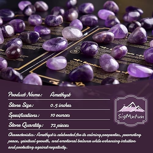 Vista 276 de Juego de piedras pulidas para chakras de 0.6 pulgadas, 7 piezas de piedras pulidas naturales y cristales a granel para curación, reiki, meditación