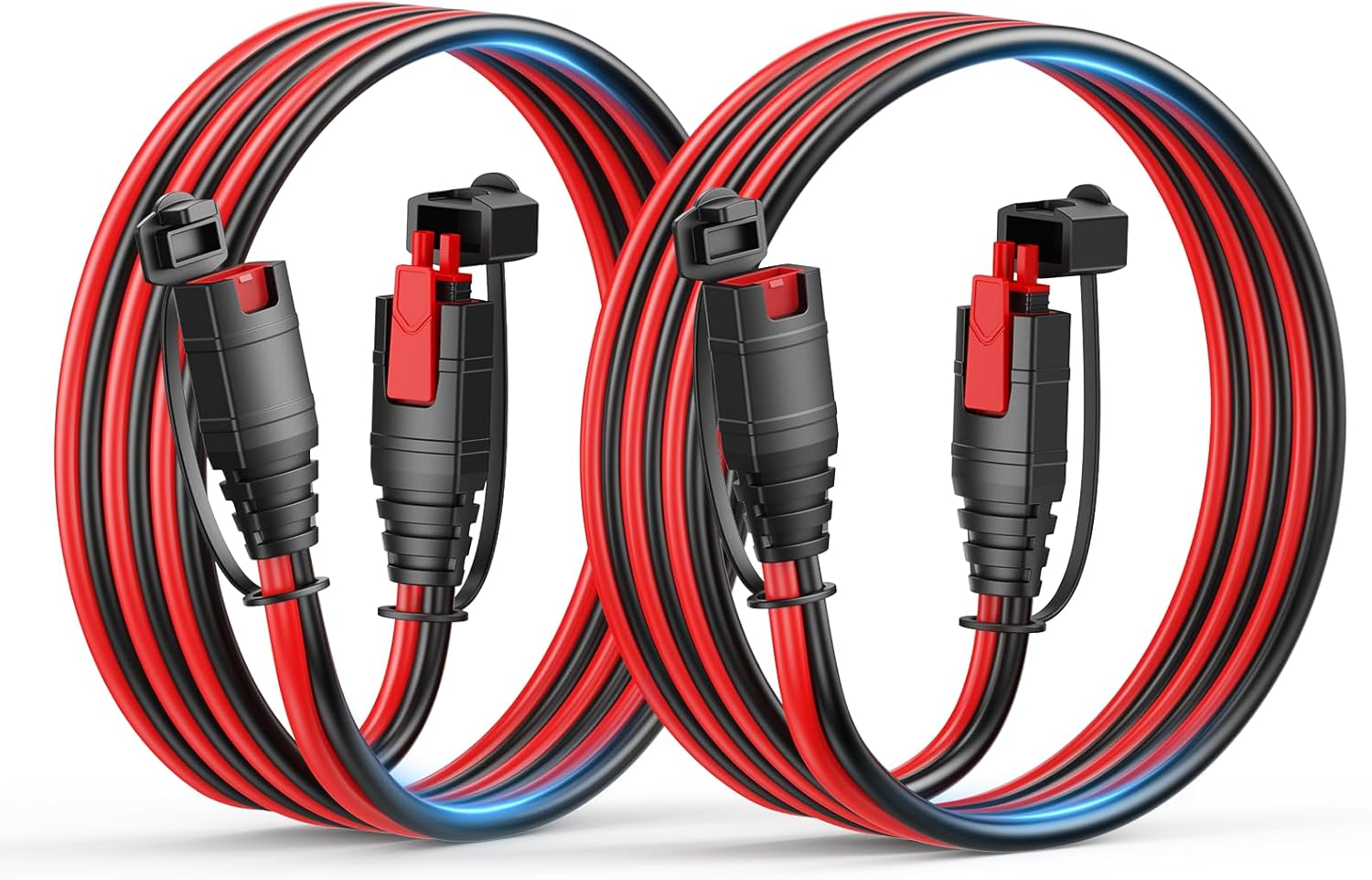 10.5FT Fit For NOCO GC004 Extension Cable Accessory Genius Smart Battery Charger,X-Connect Plug-and-Play Cord For Genius Chargers GENIUS1/2/5/10/2×2/G750/G1100/G3500,Garage,Driveway,Outdoor Use-2Pack