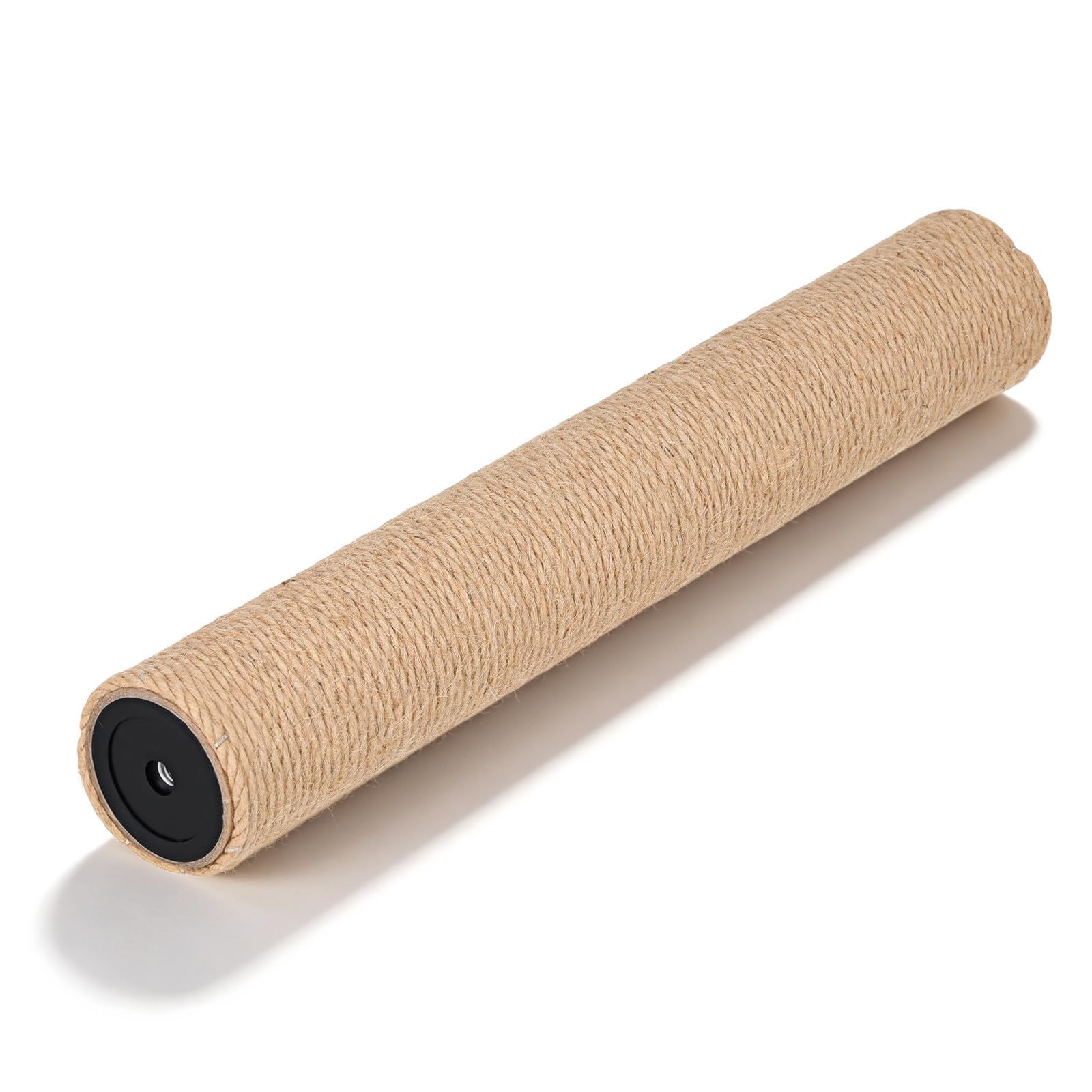 Poste rascador de cuerda de yute para proteger muebles en salones pequeños