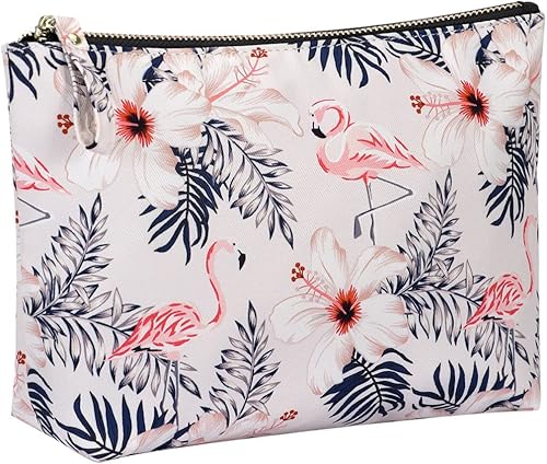 Kamo Bolsas de maquillaje bolsa de cosméticos para mujer bolsa con cremallera organizador de cosméticos de viaje bolsas de viaje para artículos de