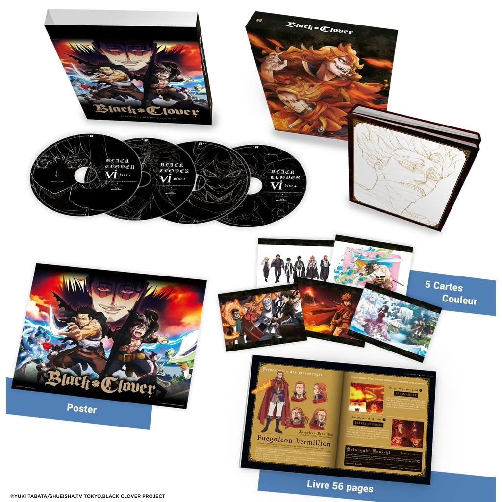 Black Clover - Saison 3 - Deuxième partie [Édition Collector] [Blu-ray]