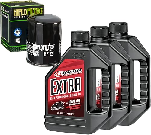 Miniatura 1 de Kit de cambio de aceite para Arctic Cat 2009 366 4X4 automático sintético 10W-40