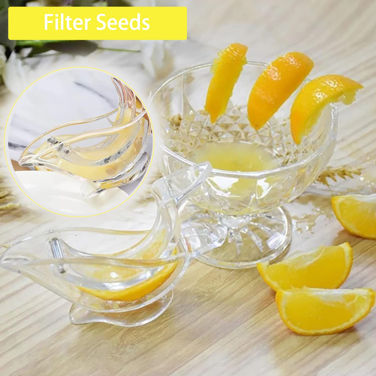 Bird Lemon Slice Squeezer - Detailed View