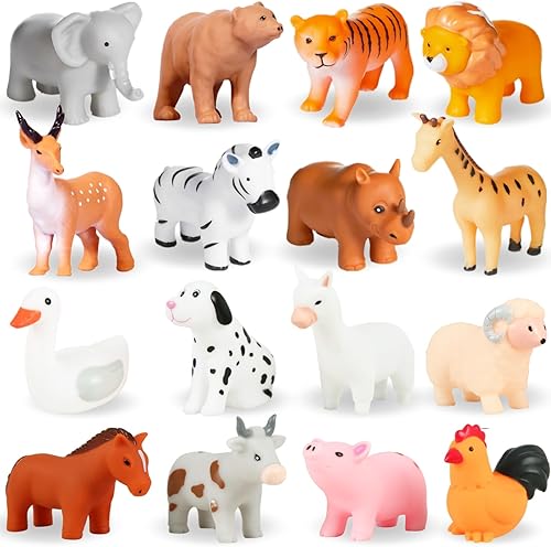 WQTHE Juguetes de baño para bebés sin moho, para bebés de 6 a 12 años y niños pequeños de 1 a 3 años, juguetes de bañera sin agujero sin moho (combo