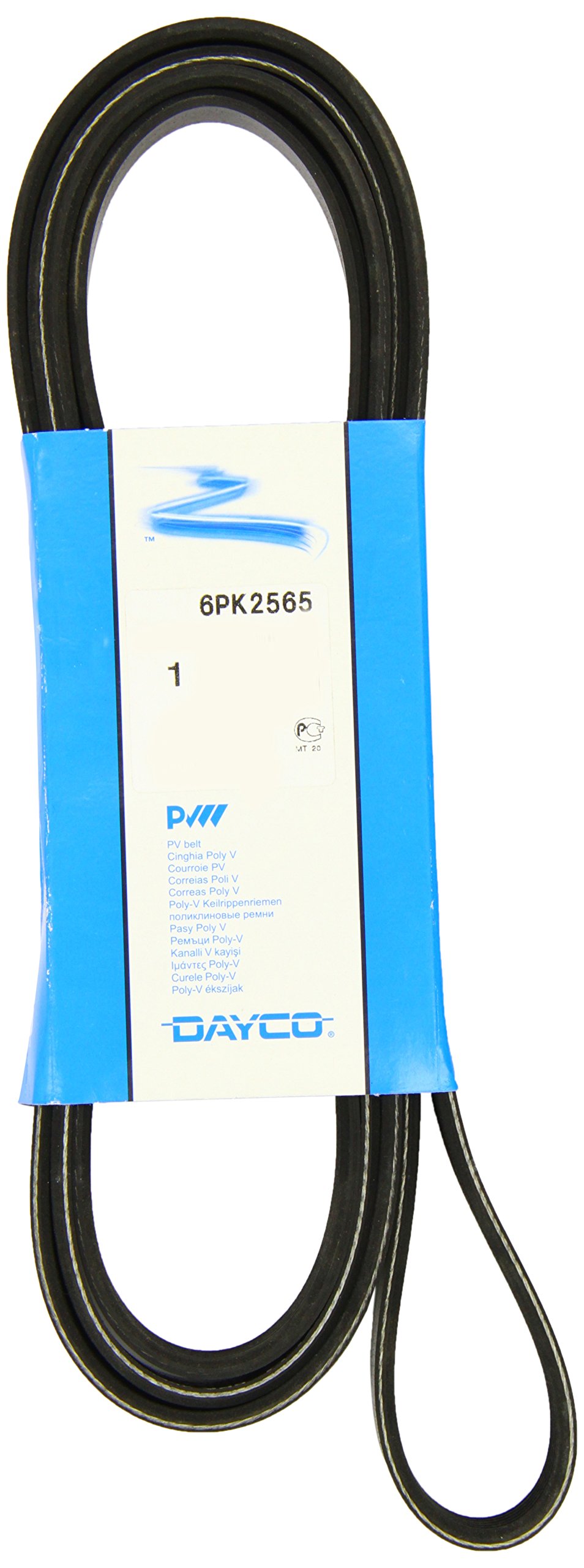 Dayco Keilrippenriemen [Hersteller-Nr. 6PK2565] für Citroën, Peugeot, Mitsubishi