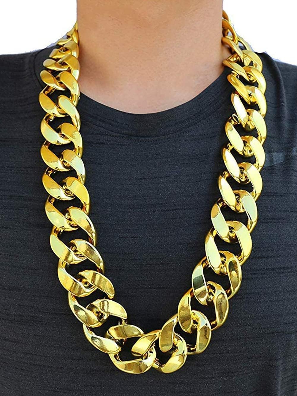 Big Chunky Hip Hop Turnover Chain 