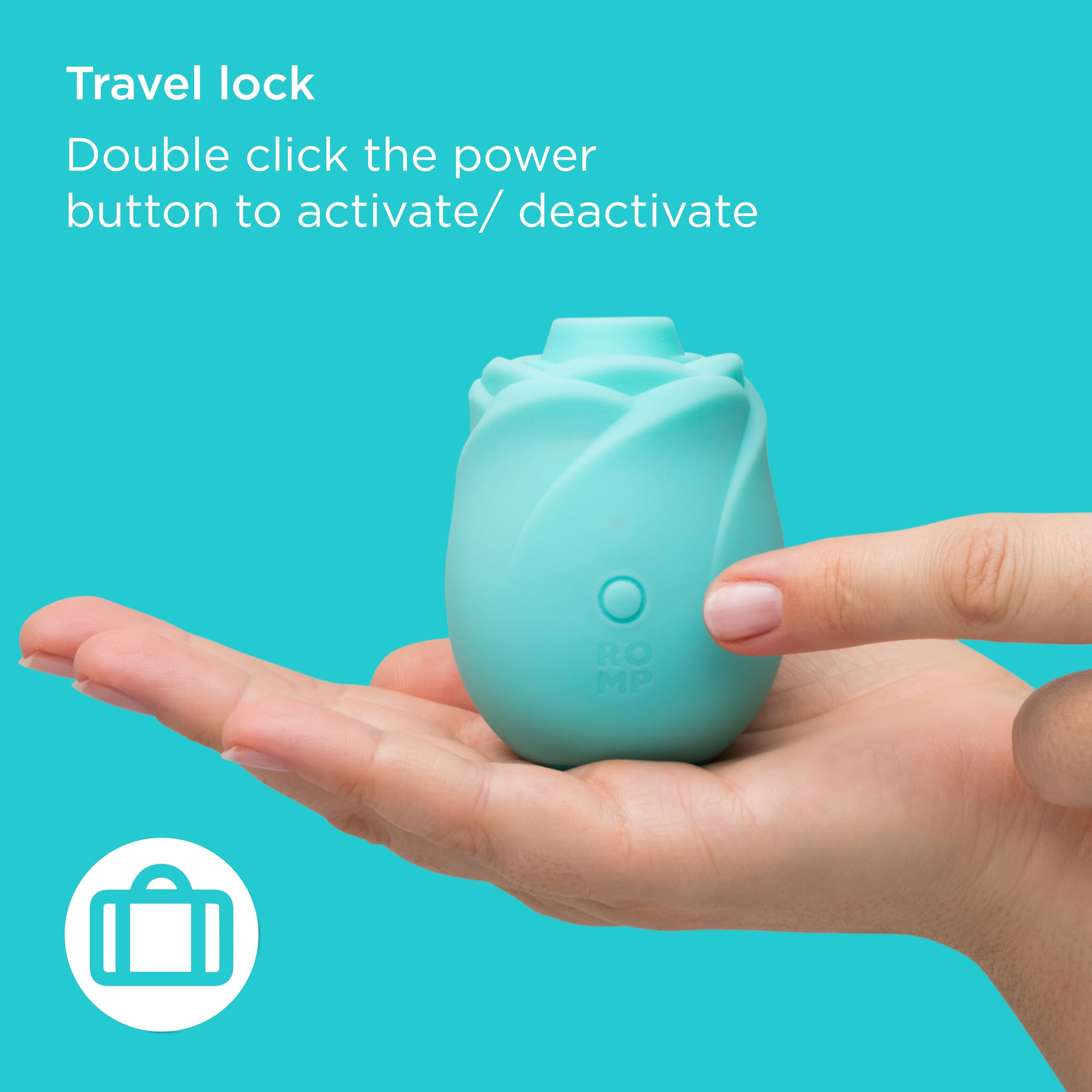 travel lock on rose toy Amazon.com: ROMP: Pleasure Air Technology