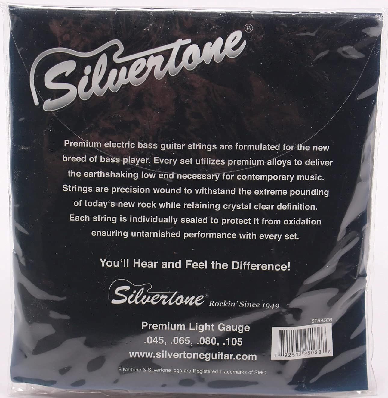 Silvertone Bass Strings STR45EB