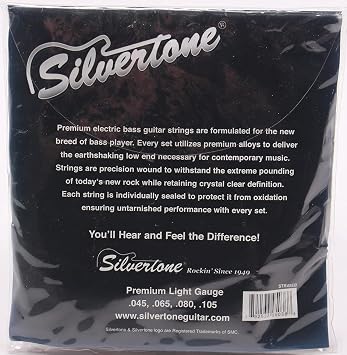 Silvertone Bass Strings STR45EB