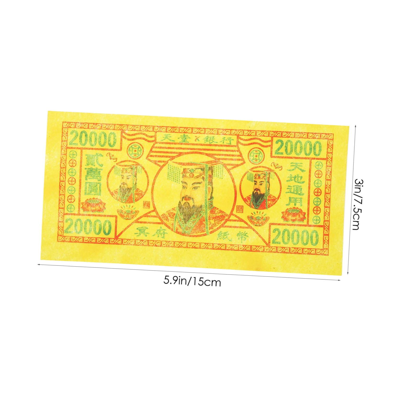 DOITOOL Ancient Money Role-Playing Set 350 Sheets Ghost Money Paper for Burning