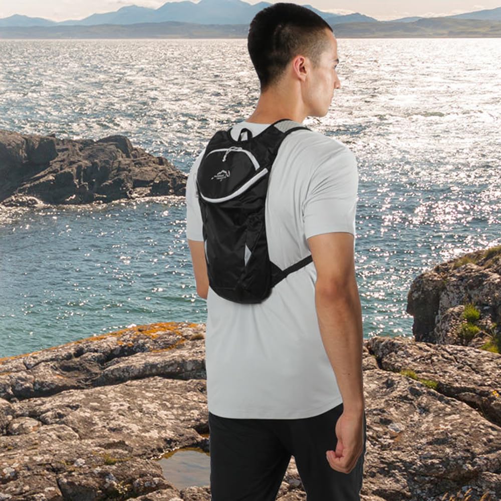 Sac d'hydratation en Nylon 5L, Sac à Dos d'eau pour Marathon en Plein air, Course à Pied, Cycle