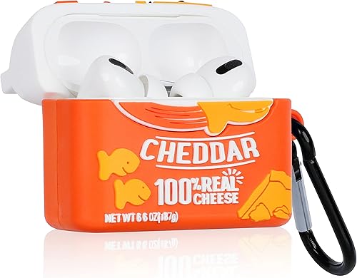 Miniatura 2 de Oqplog - Estuche para AirPod Pro con diseño de comida, funda para AirPods Pro, fundas de silicona, dibujos animados tiernos y graciosos Kawaii en