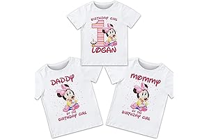 Minnie Mouse Birthday Shirts for Memorable Celebrations