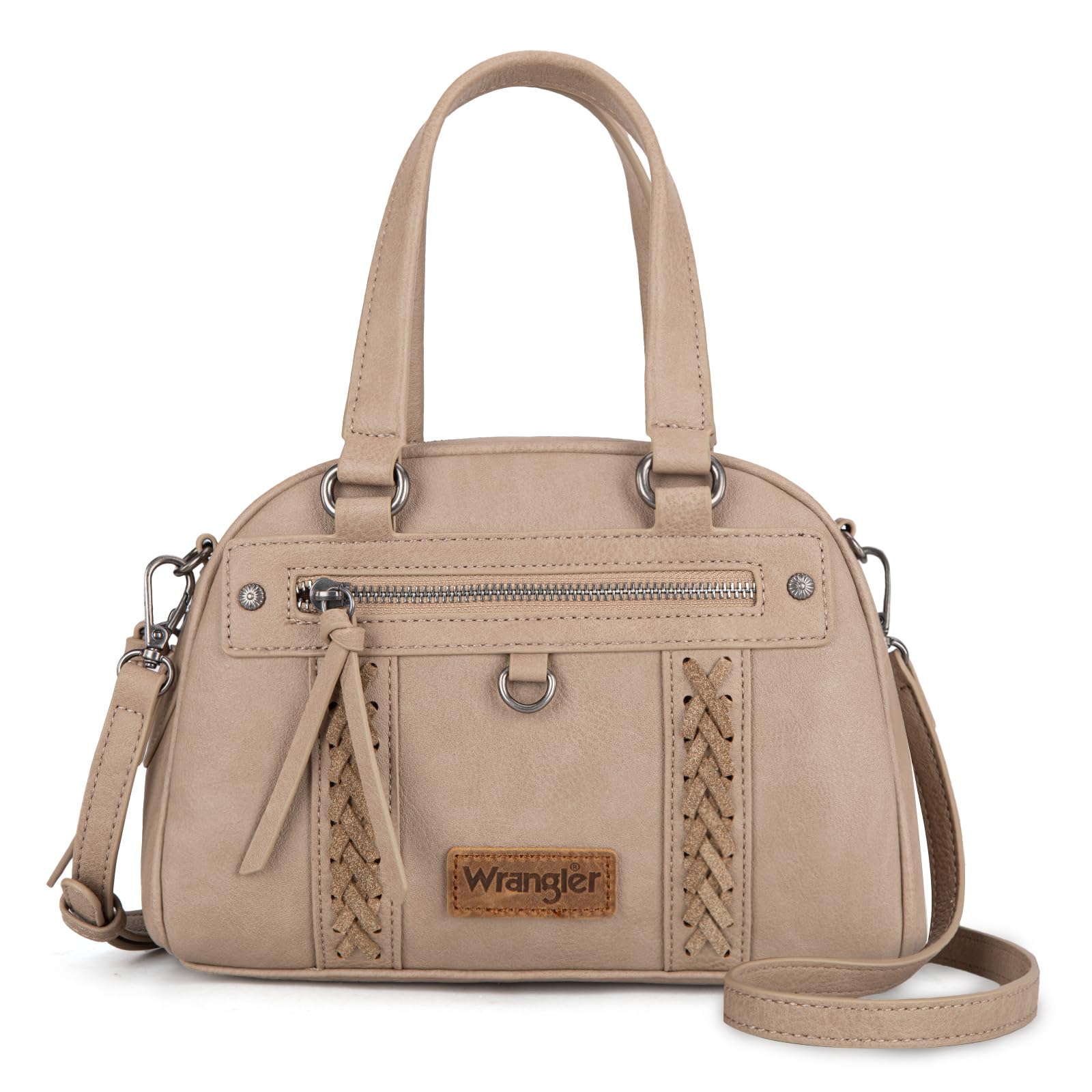 Wrangler Small Crossbody Bags Satchel Handbags for Women Top Handle Purse